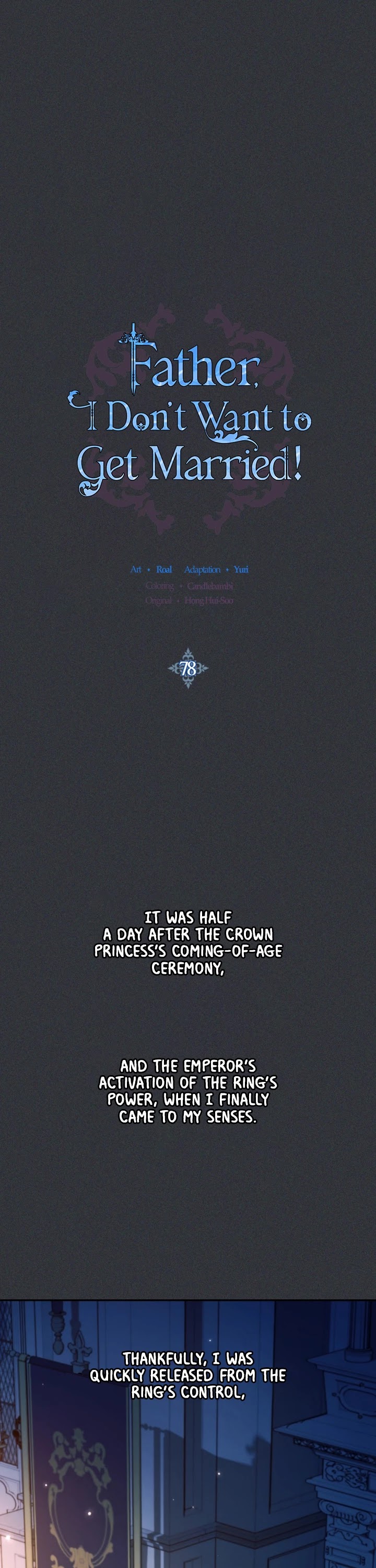 Father, I Don’t Want to Get Married! Chapter 78 page 2 - Chapter 78