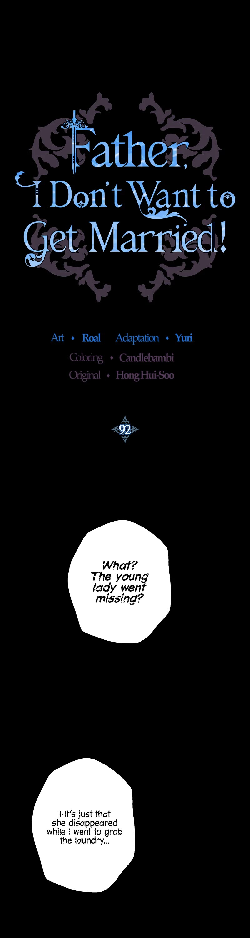 Father, I Don’t Want to Get Married! Chapter 92 page 2 - Chapter 92