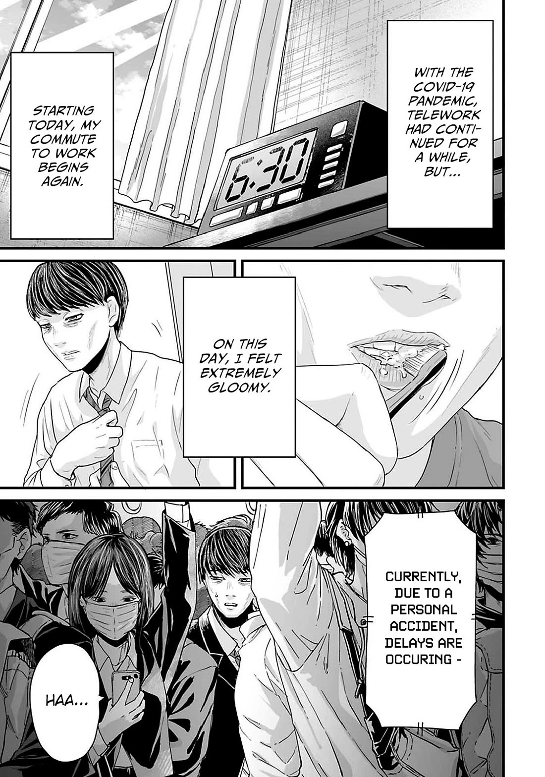 Fear: Reiwa Ghost Story Chapter 20 page 1 - Chapter 20: Commute to Work