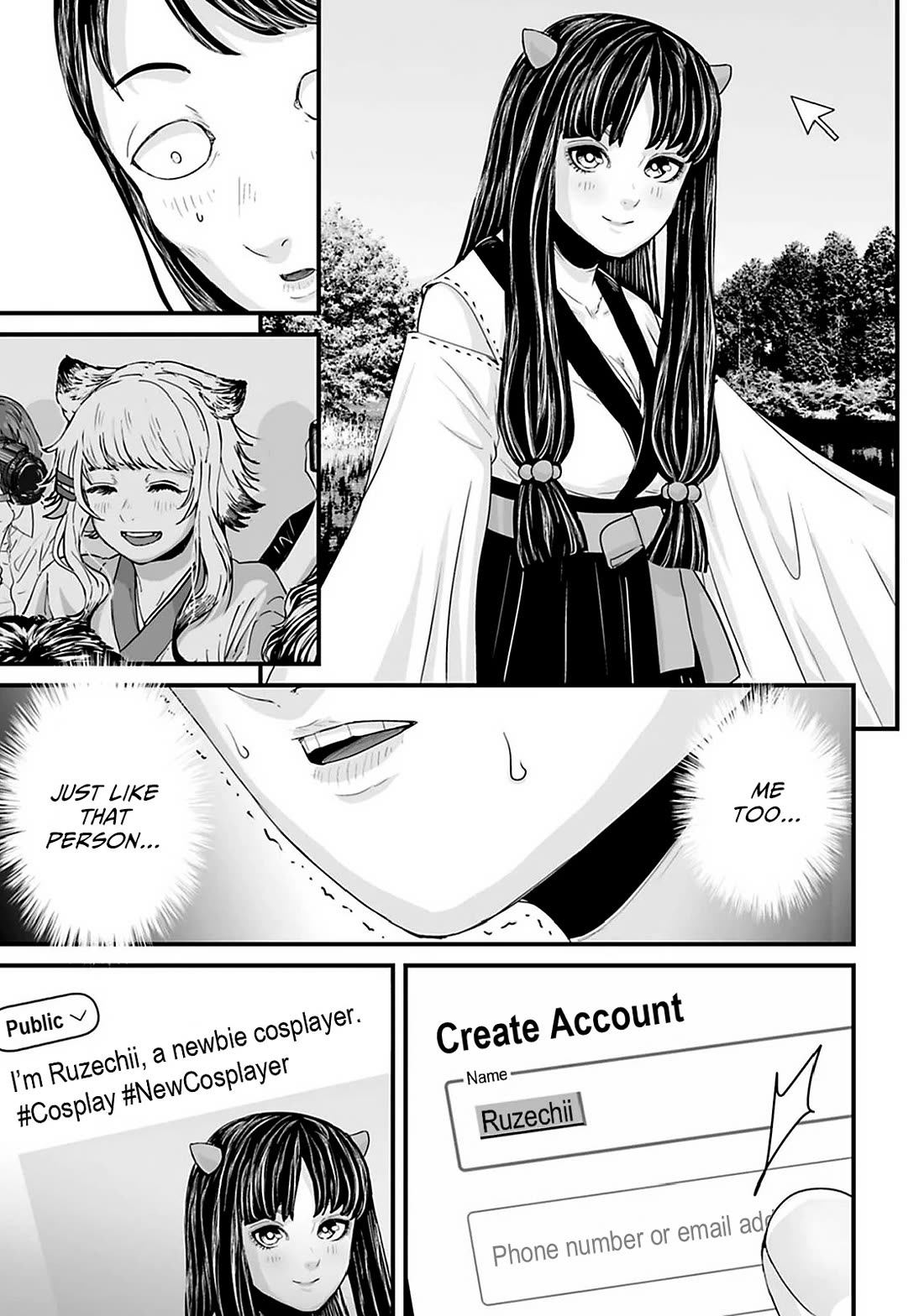 Fear: Reiwa Ghost Story Chapter 25 page 3 - Chapter 25: AI Cosplayer