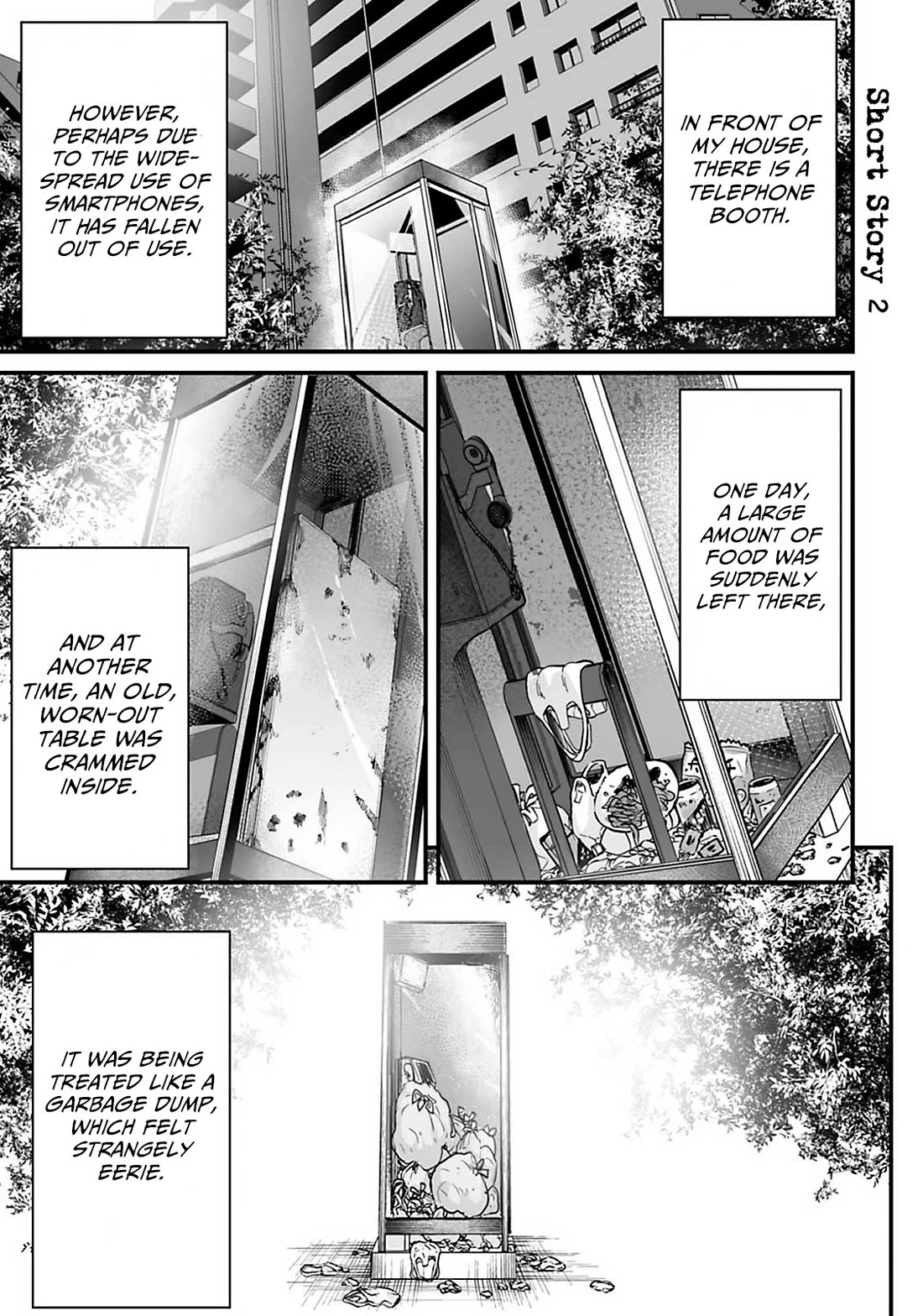 Fear: Reiwa Ghost Story Chapter 26.1 page 1 - Chapter 26.1: Short Story 2: Public Telephone