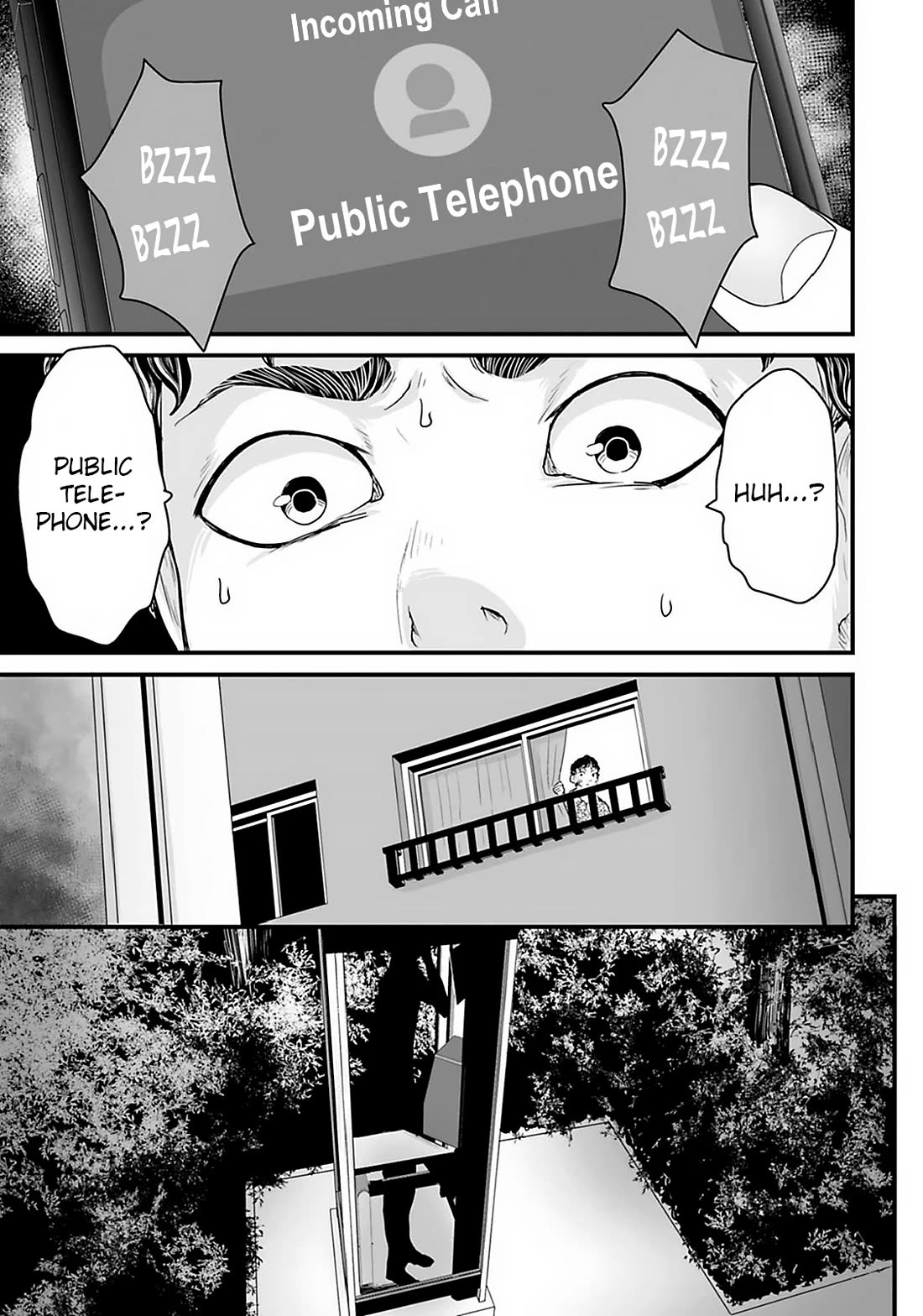 Fear: Reiwa Ghost Story Chapter 26.1 page 5 - Chapter 26.1: Short Story 2: Public Telephone