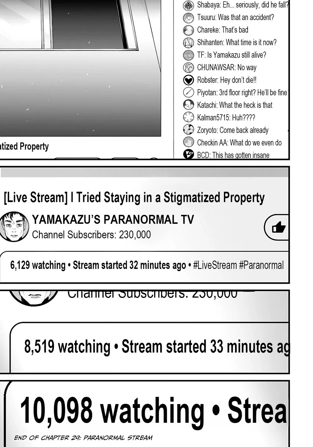 Fear: Reiwa Ghost Story Chapter 29 page 13 - Chapter 29: Paranormal Stream