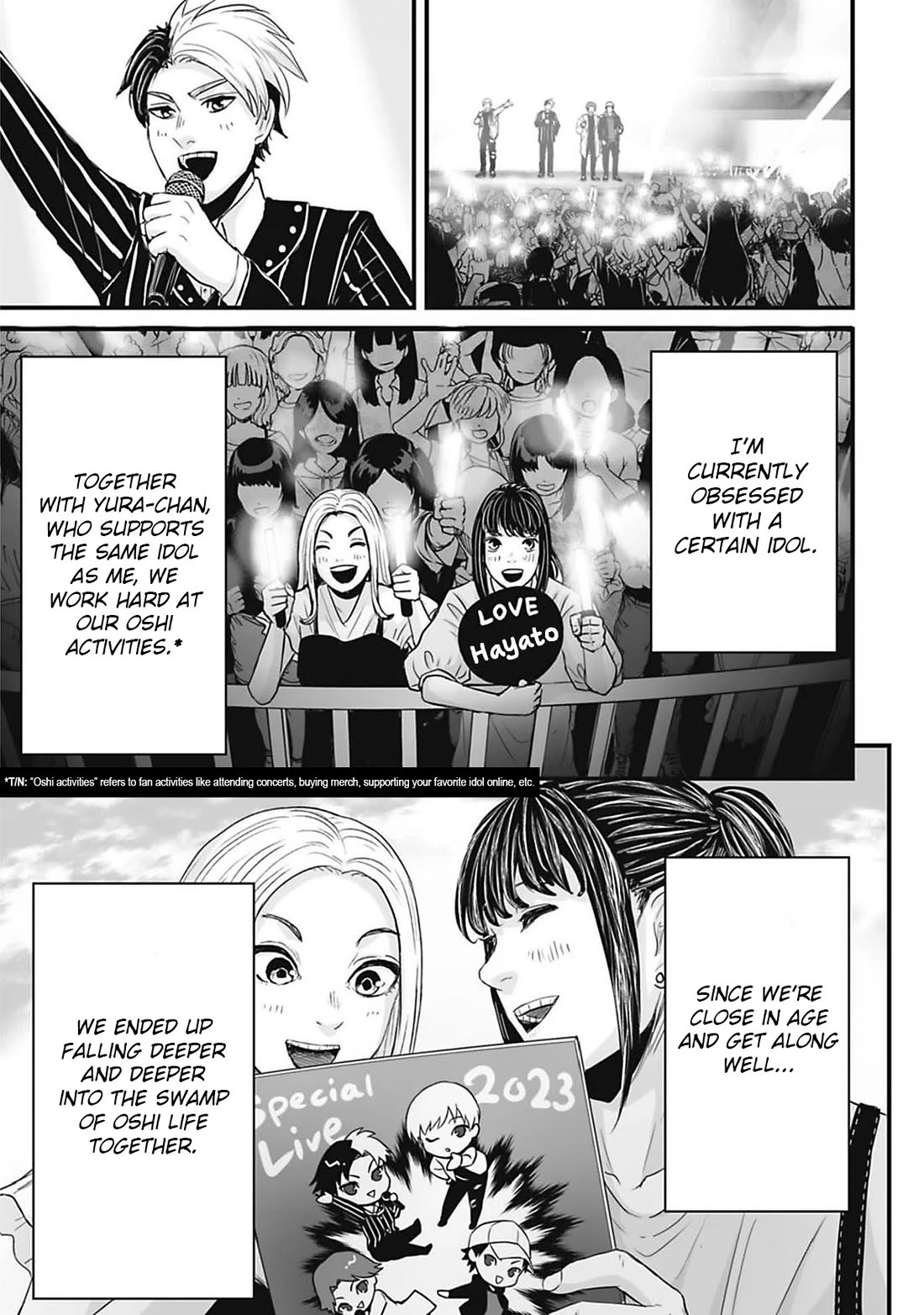 Fear: Reiwa Ghost Story Chapter 44 page 1 - Chapter 44: Oshi Activities