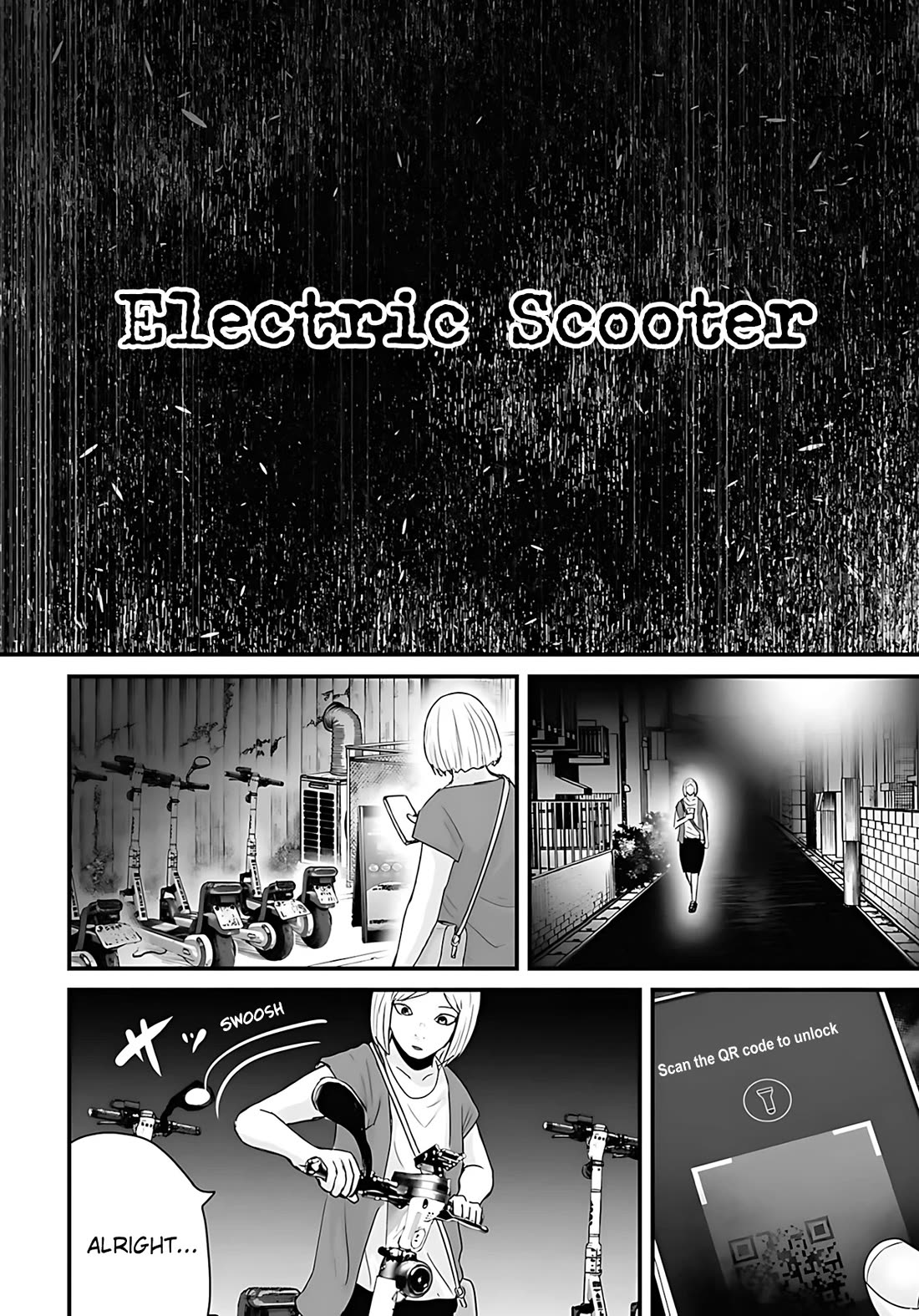 Fear: Reiwa Ghost Story Chapter 47 page 2 - Chapter 47: Electric Scooter