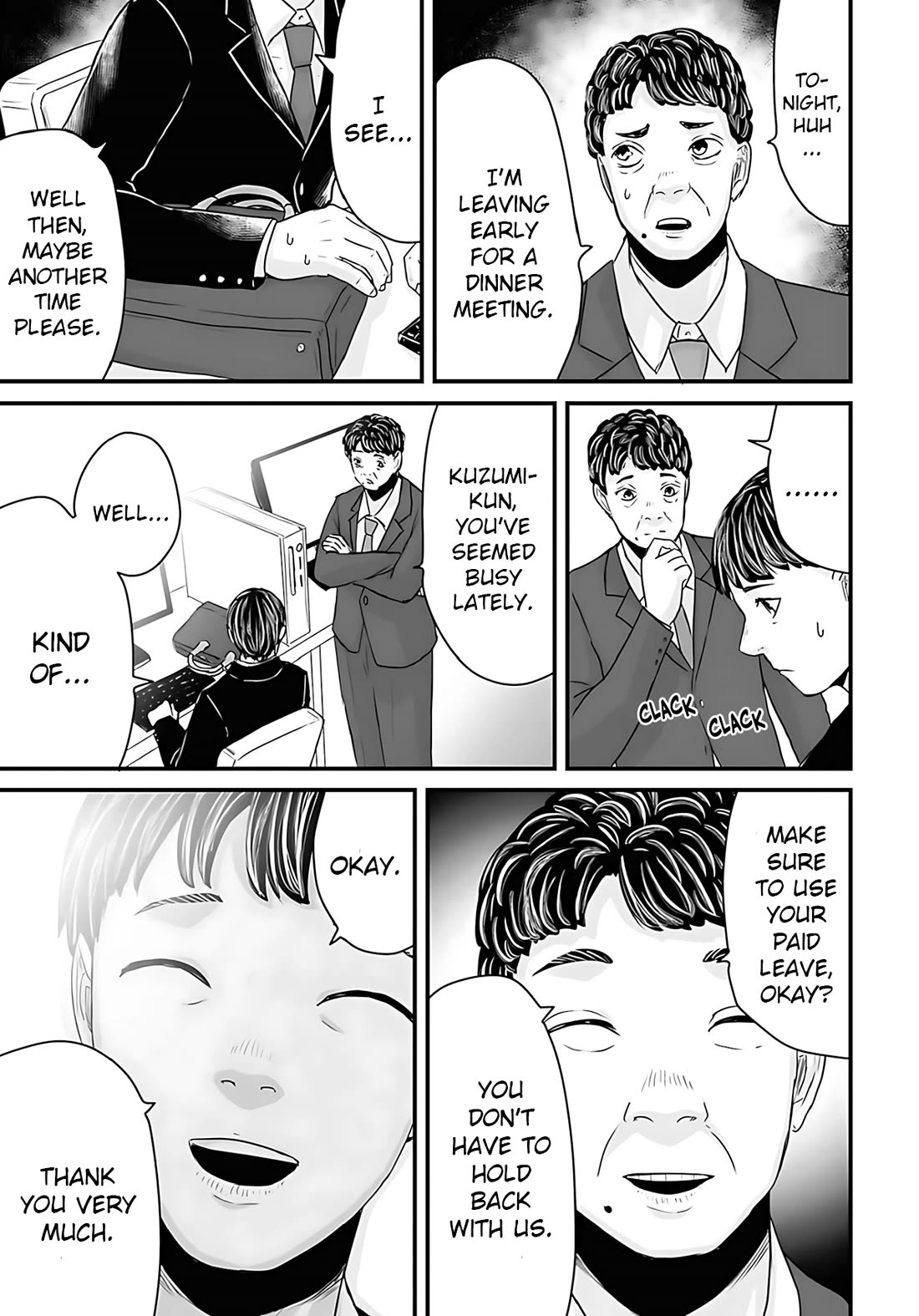 Fear: Reiwa Ghost Story Chapter 50 page 3 - Chapter 50: Resignation Agency