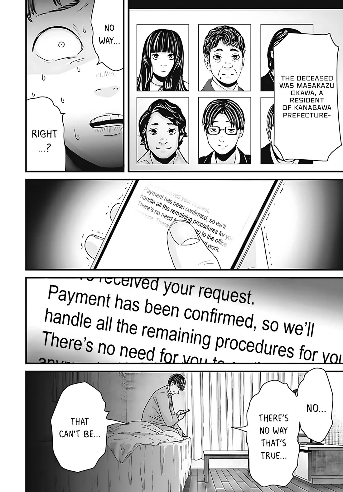 Fear: Reiwa Ghost Story Chapter 50 page 8 - Chapter 50: Resignation Agency