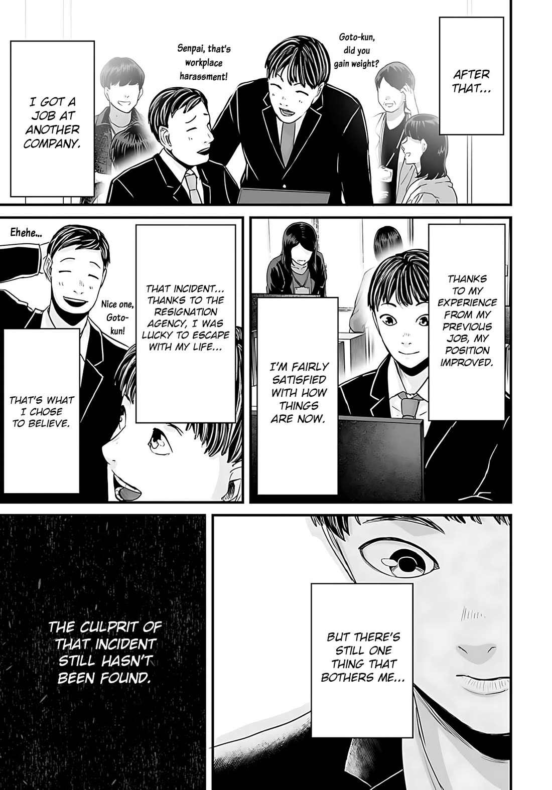 Fear: Reiwa Ghost Story Chapter 50 page 9 - Chapter 50: Resignation Agency