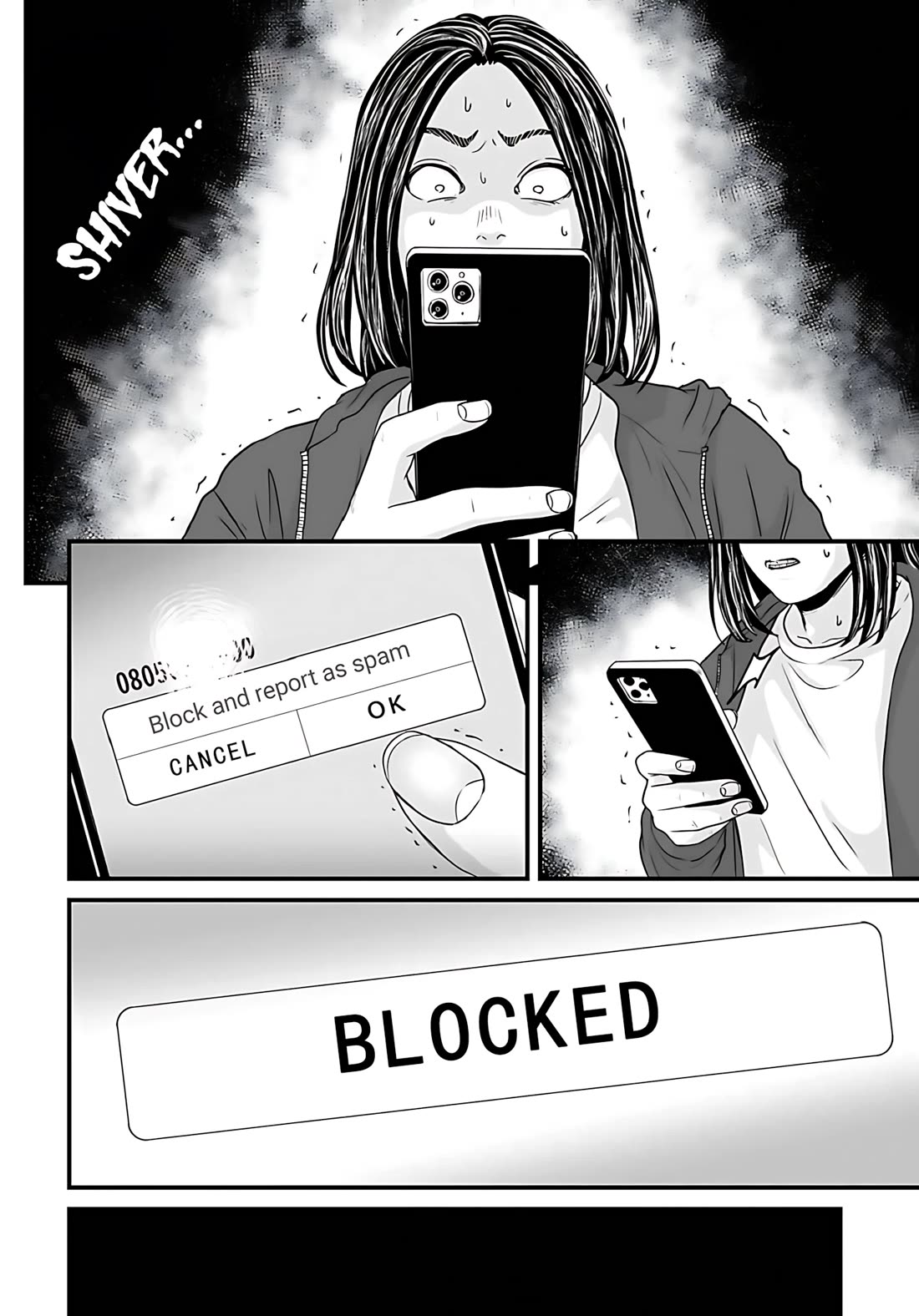 Fear: Reiwa Ghost Story Chapter 55 page 10 - Chapter 55: SMS Scam
