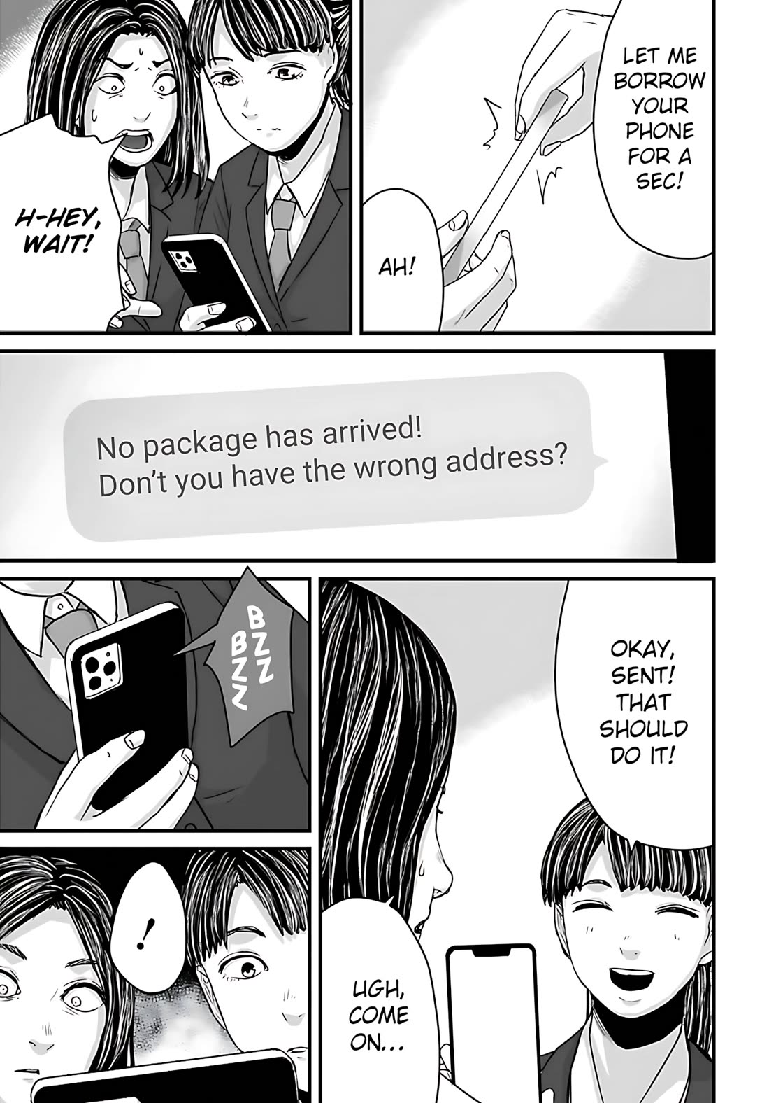 Fear: Reiwa Ghost Story Chapter 55 page 13 - Chapter 55: SMS Scam