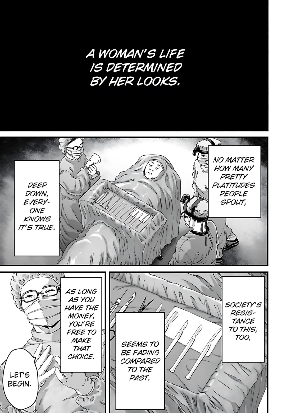 Fear: Reiwa Ghost Story Chapter 60 page 1 - Chapter 60: Plastic Surgery