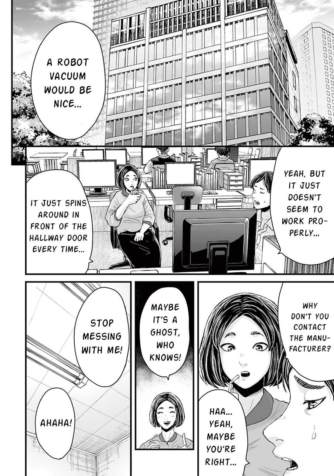 Fear: Reiwa Ghost Story Chapter 9 page 6 - Chapter 9: Robot Vacuum Cleaner