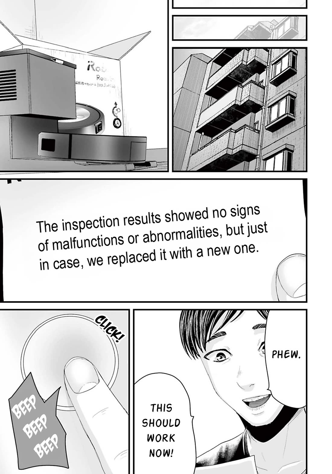 Fear: Reiwa Ghost Story Chapter 9 page 7 - Chapter 9: Robot Vacuum Cleaner