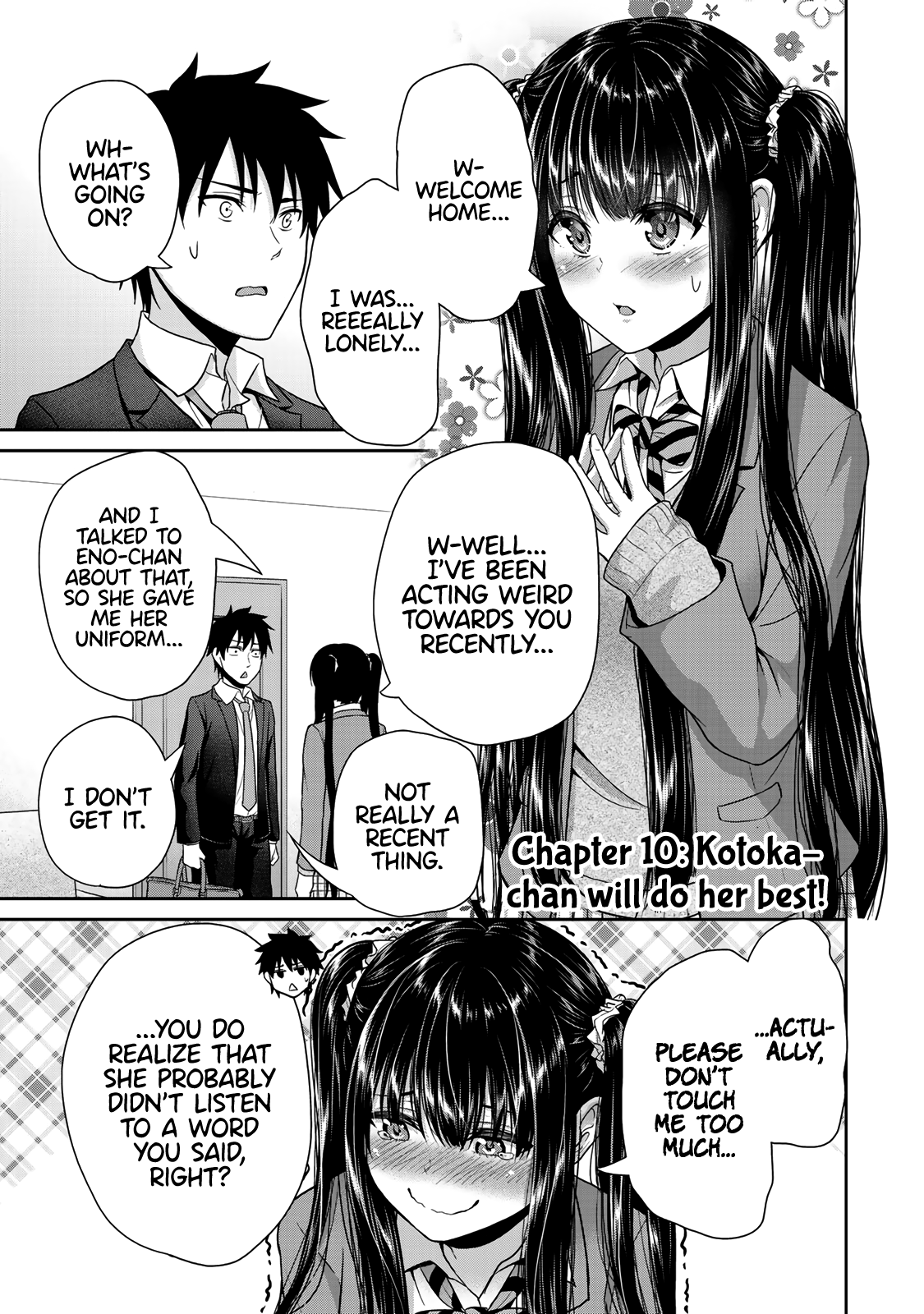 Fechippuru ~Our Innocent Love~ Chapter 10 page 1 - Chapter 10: Kotoka-chan will do her best!