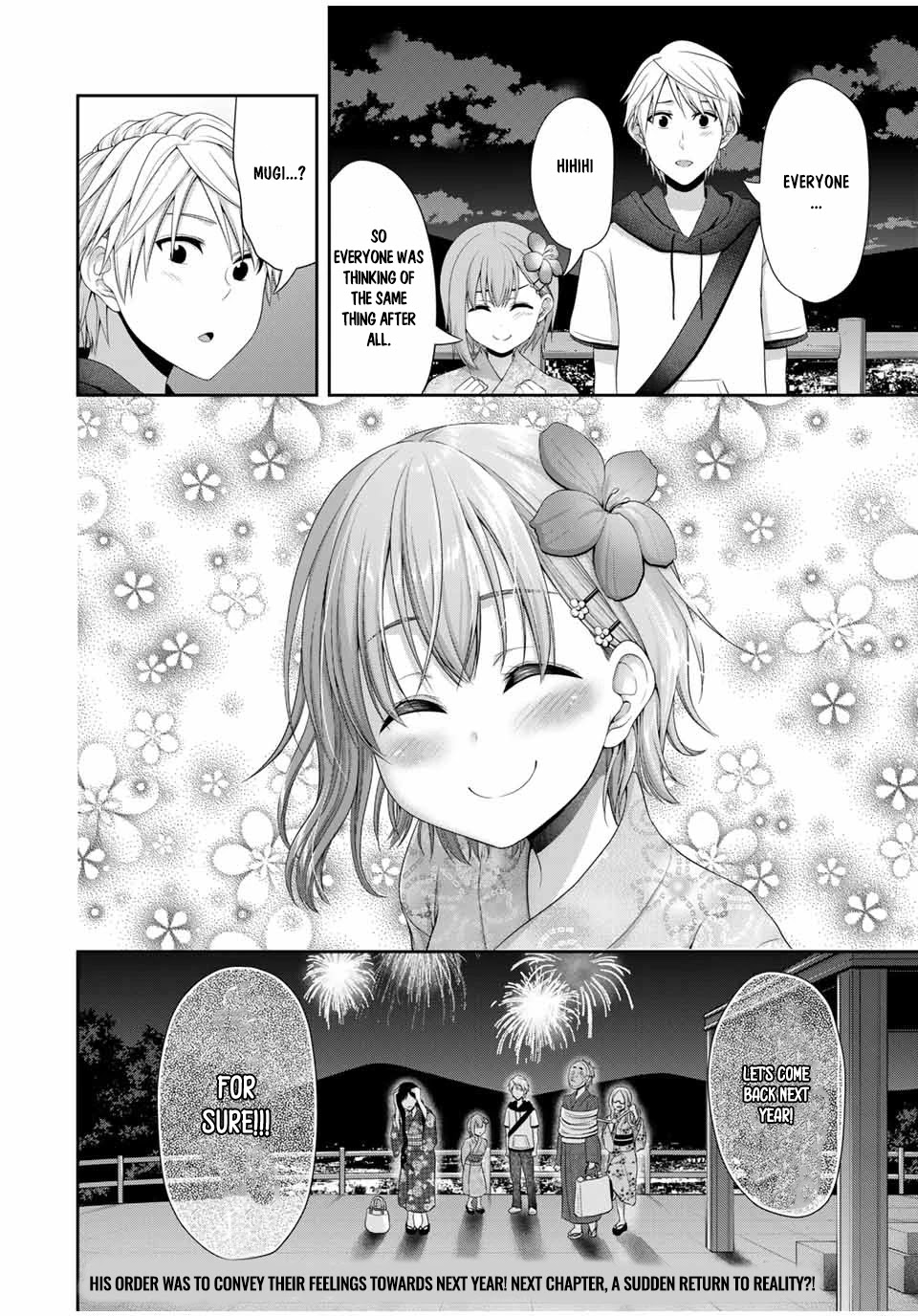 Fechippuru ~Our Innocent Love~ Chapter 100 page 12 - Chapter 100: I want to see these fireworks one more time
