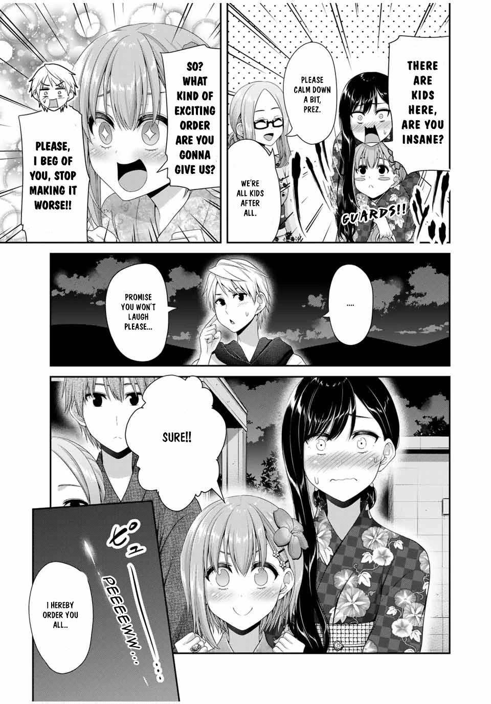 Fechippuru ~Our Innocent Love~ Chapter 100 page 9 - Chapter 100: I want to see these fireworks one more time