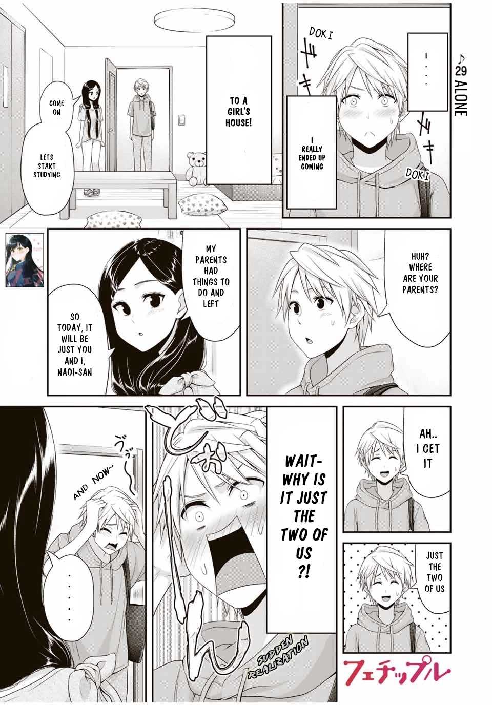 Fechippuru ~Our Innocent Love~ Chapter 102 page 2 - Chapter 102: Alone