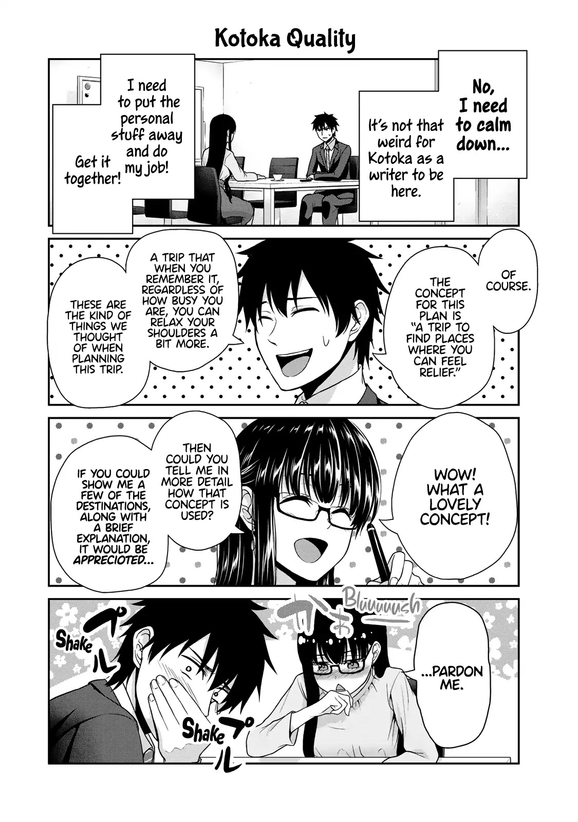 Fechippuru ~Our Innocent Love~ Chapter 11 page 4 - Chapter 11: You at Work is Still You
