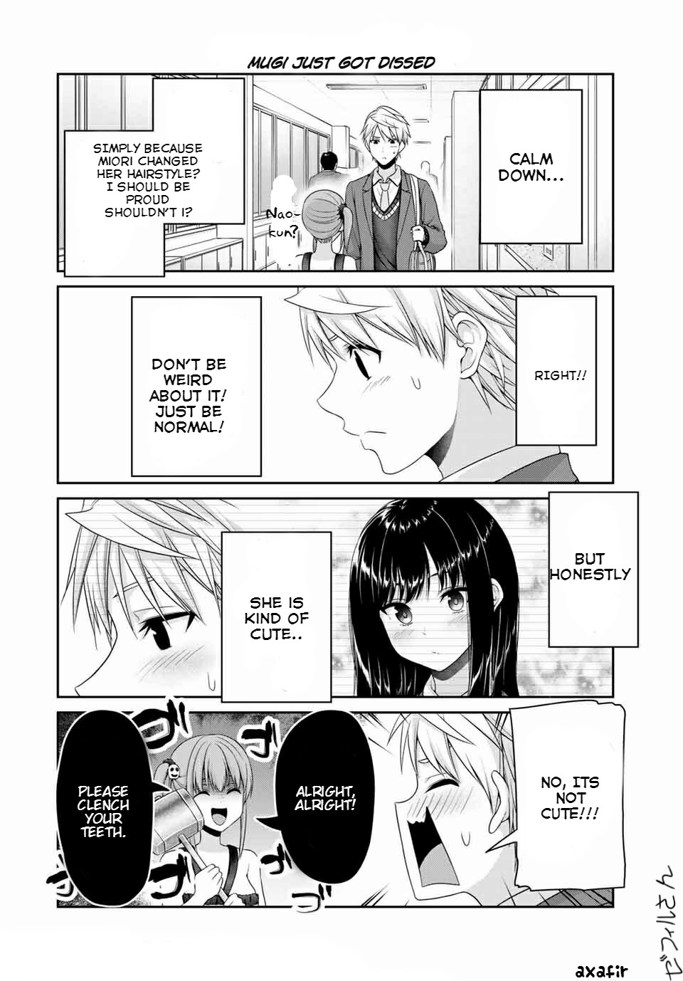 Fechippuru ~Our Innocent Love~ Chapter 124 page 4 - Chapter 124: Mugi the Rounded Triangle