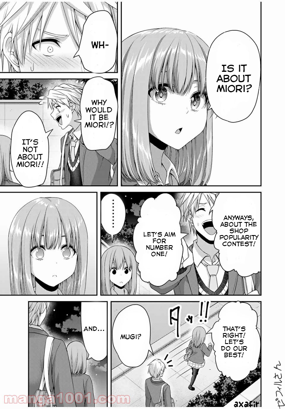 Fechippuru ~Our Innocent Love~ Chapter 124 page 7 - Chapter 124: Mugi the Rounded Triangle