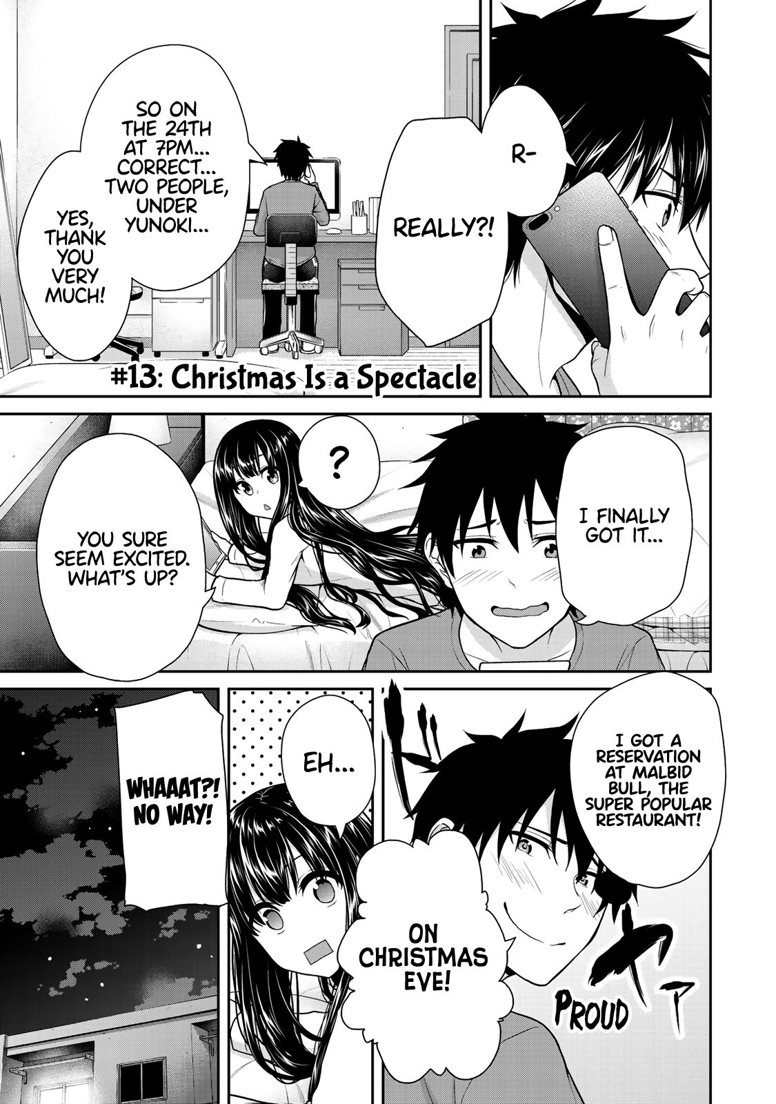 Fechippuru ~Our Innocent Love~ Chapter 13 page 1 - Chapter 13: Christmas Is a Spectacle