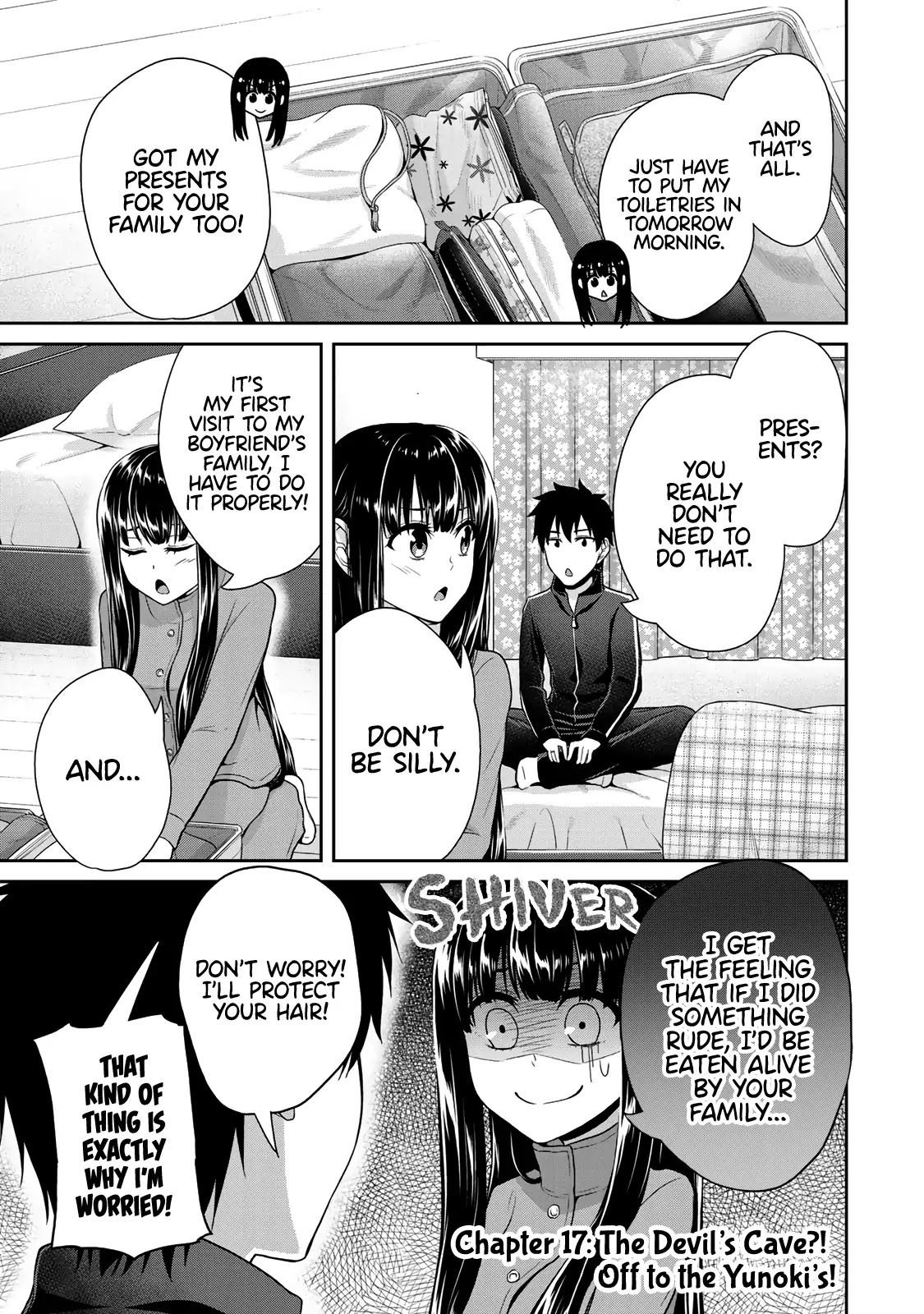 Fechippuru ~Our Innocent Love~ Chapter 17 page 1 - Chapter 17: The Devil's Cave?! Off to the Yunoki's!
