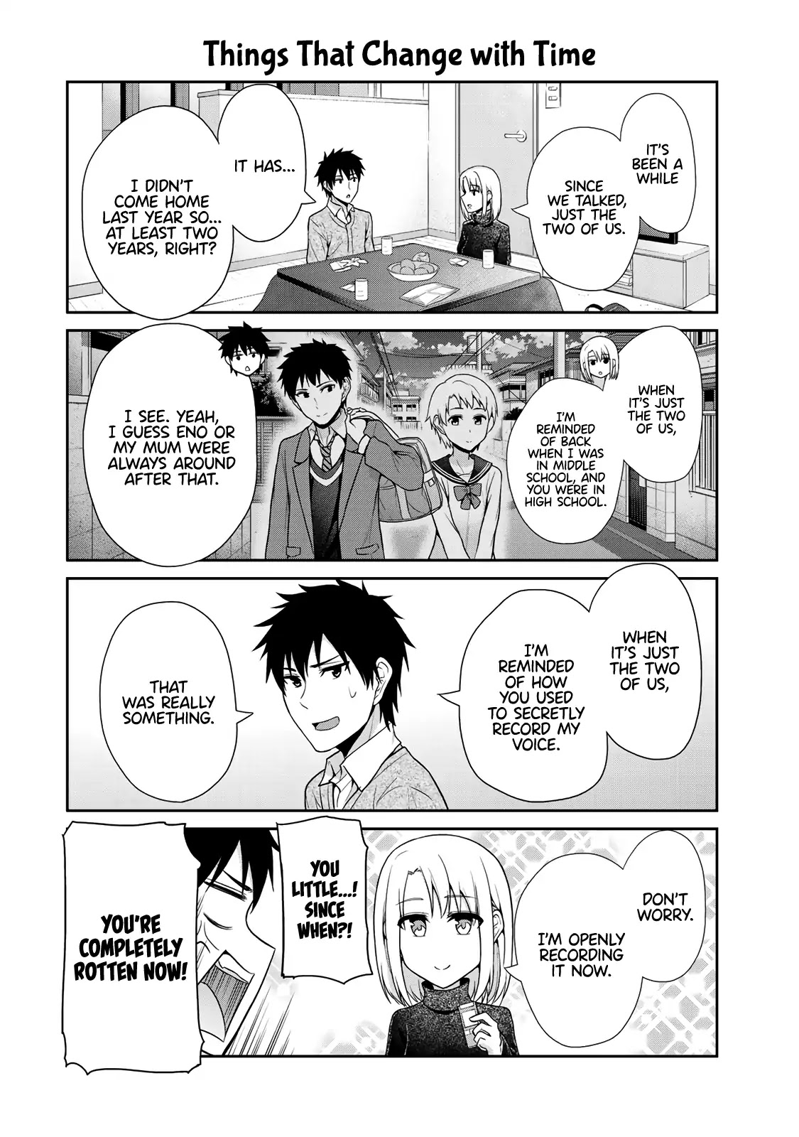 Fechippuru ~Our Innocent Love~ Chapter 20 page 2 - Chapter 20: While the Girlfriend is Away