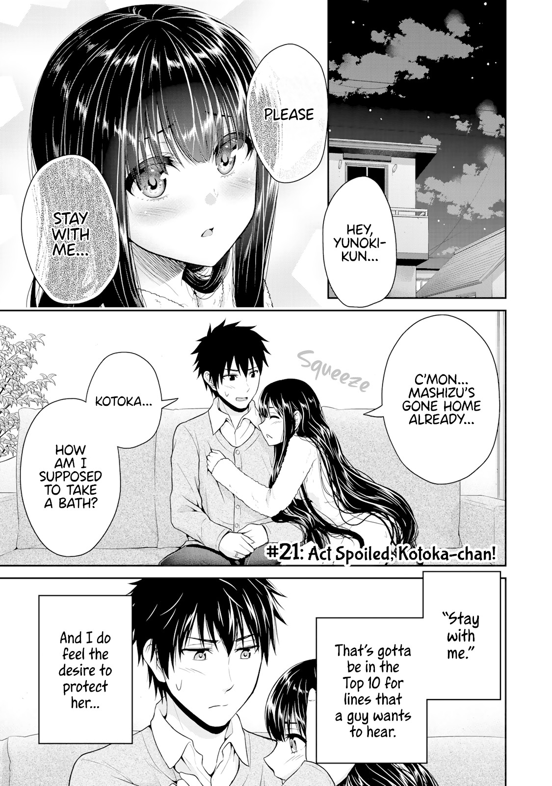 Fechippuru ~Our Innocent Love~ Chapter 21 page 1 - Chapter 21: Act Spoiled, Kotoka-Chan!