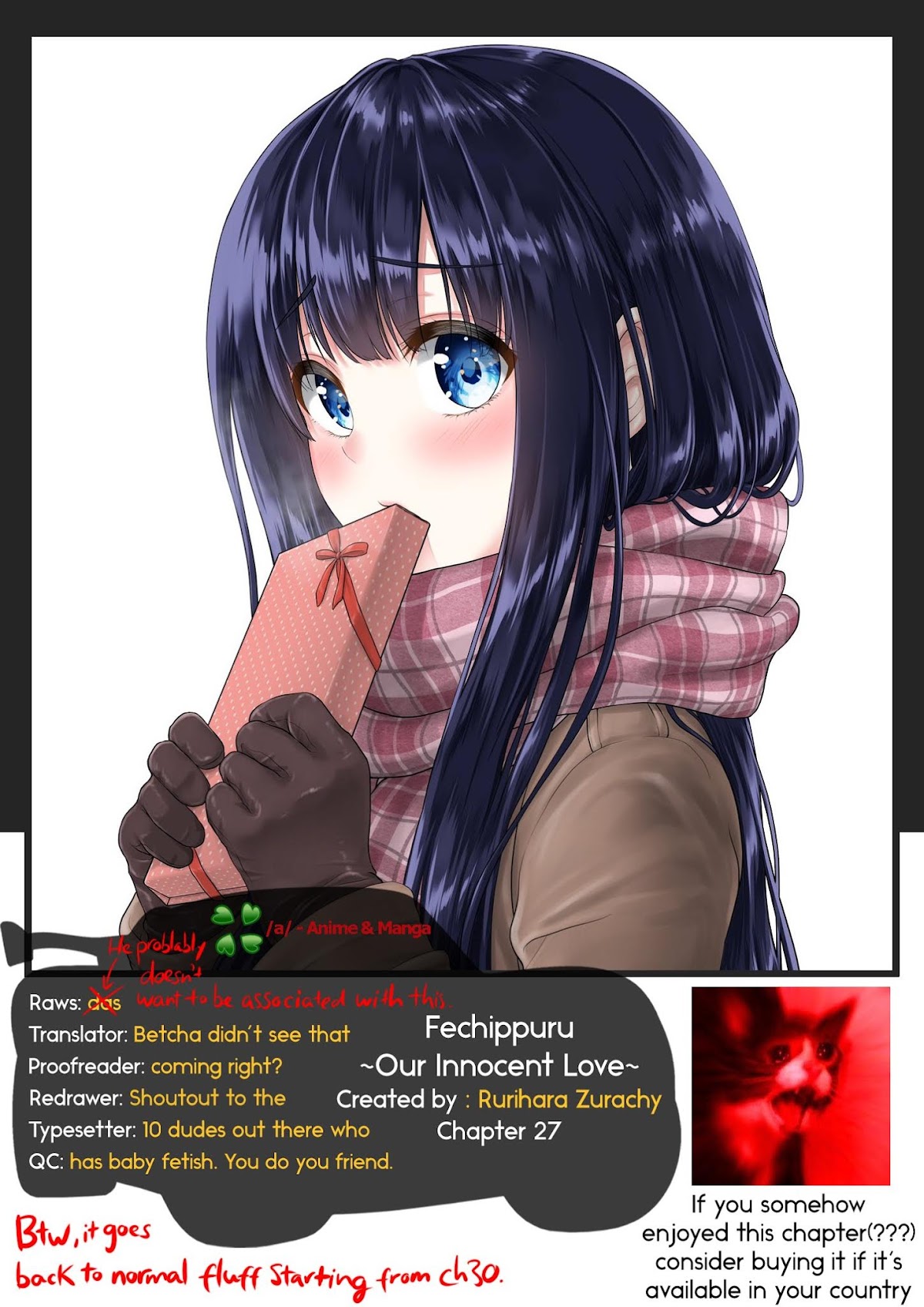 Fechippuru ~Our Innocent Love~ Chapter 27 page 9 - Chapter 27: Some Kind of Cursed Roleplay