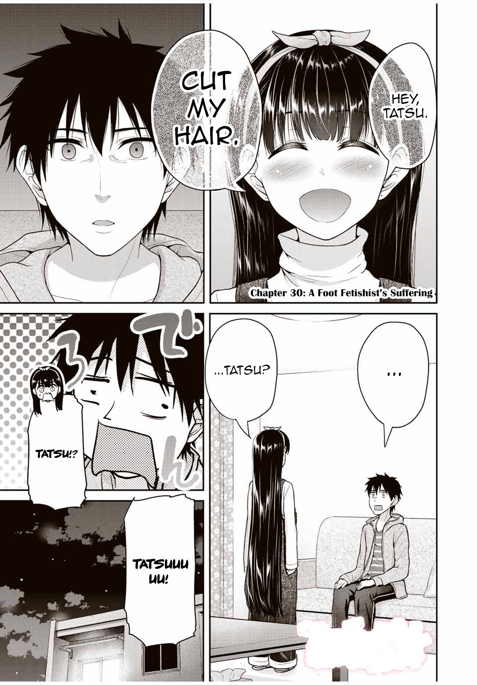 Fechippuru ~Our Innocent Love~ Chapter 30 page 1 - Chapter 30: A Foot Fetishist's Suffering