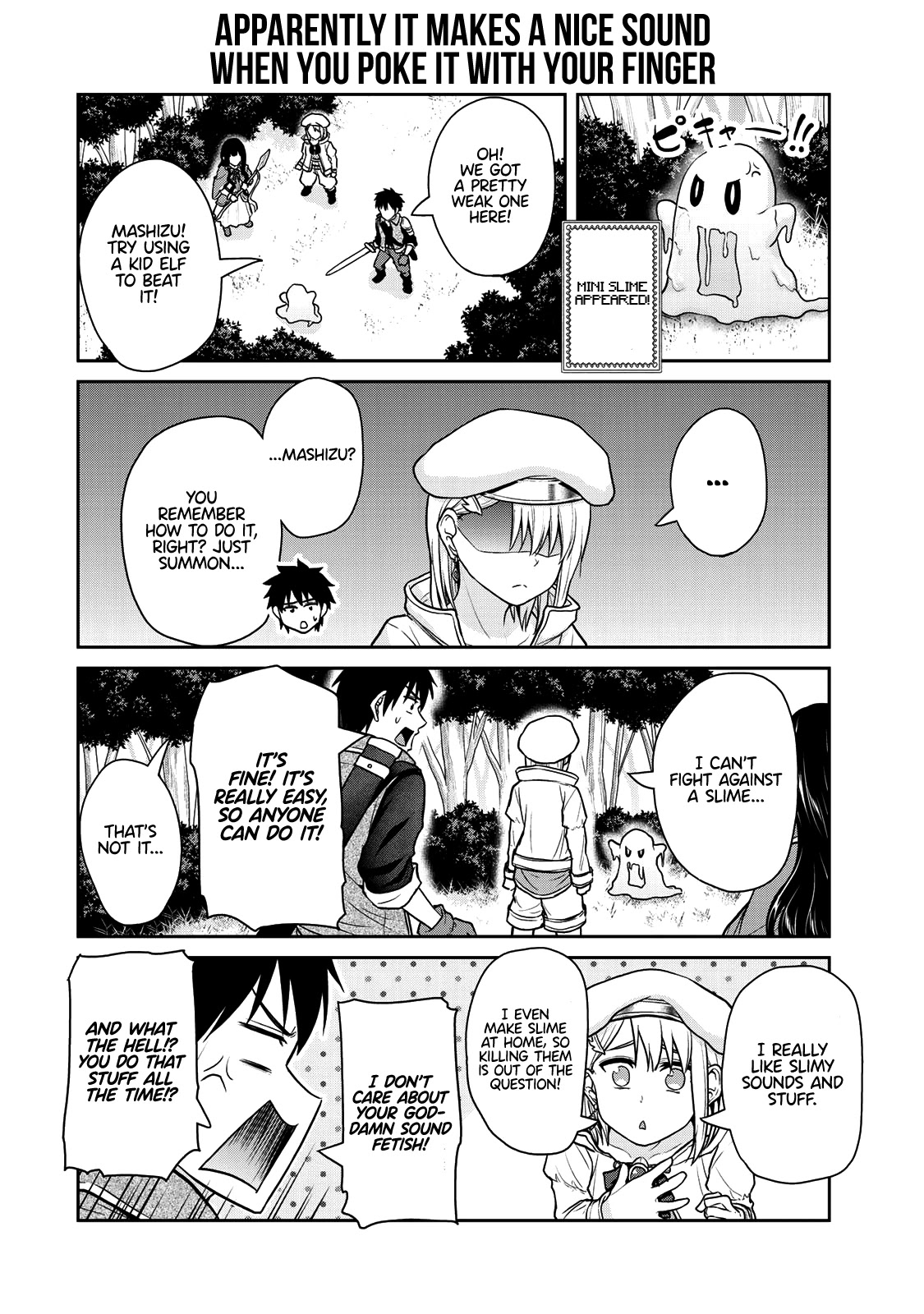 Fechippuru ~Our Innocent Love~ Chapter 38 page 7 - Chapter 38: Fetish Art Online