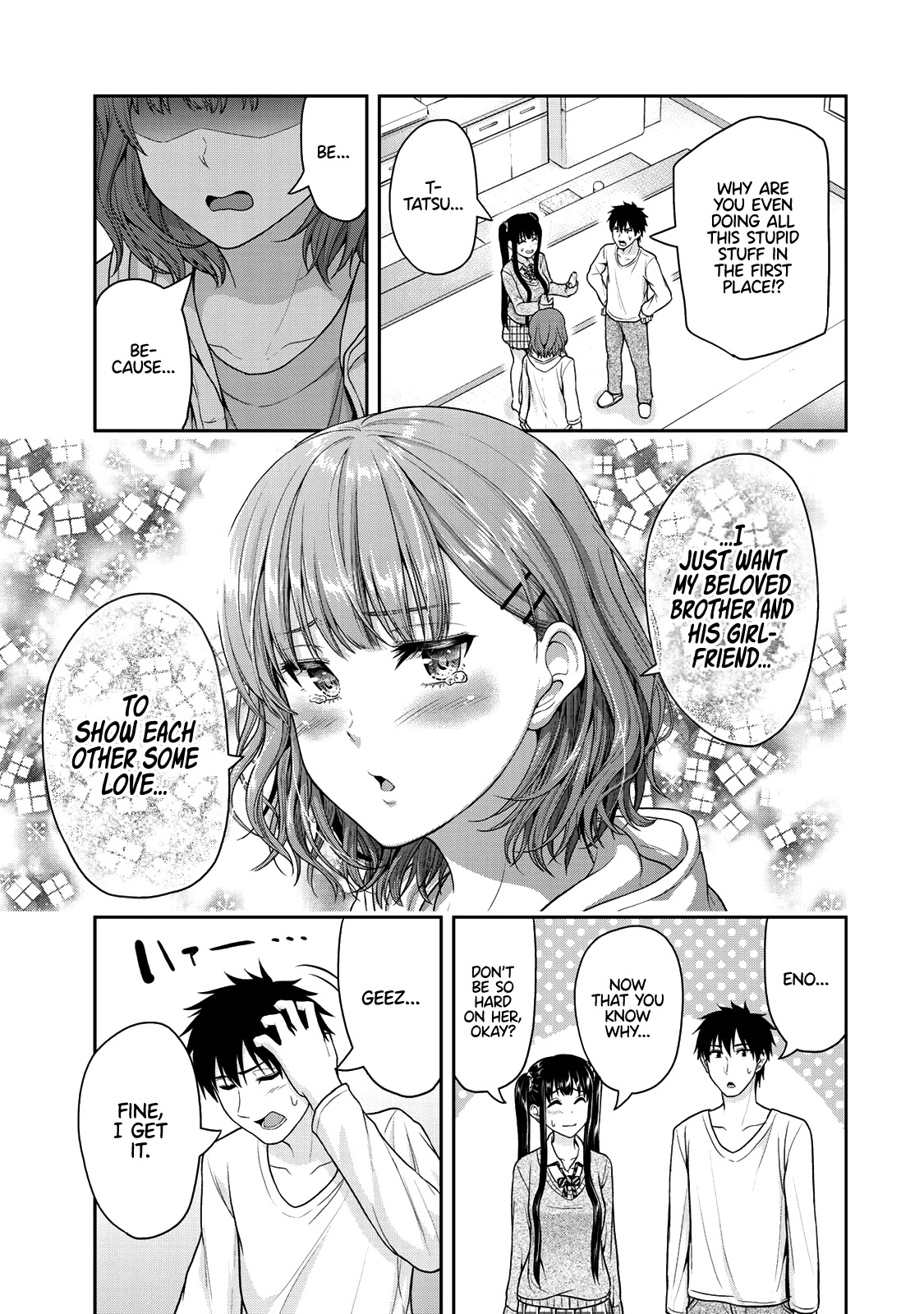 Fechippuru ~Our Innocent Love~ Chapter 48 page 8 - Chapter 48: Eno Typhoon