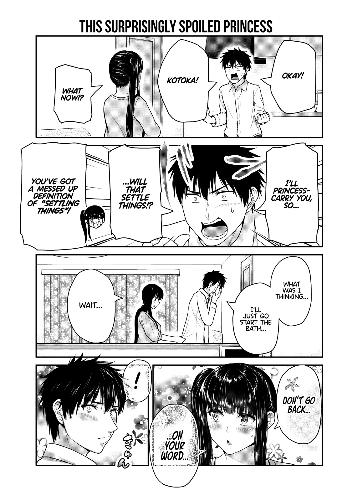 Fechippuru ~Our Innocent Love~ Chapter 50 page 6 - Chapter 50: The Princess Bridles