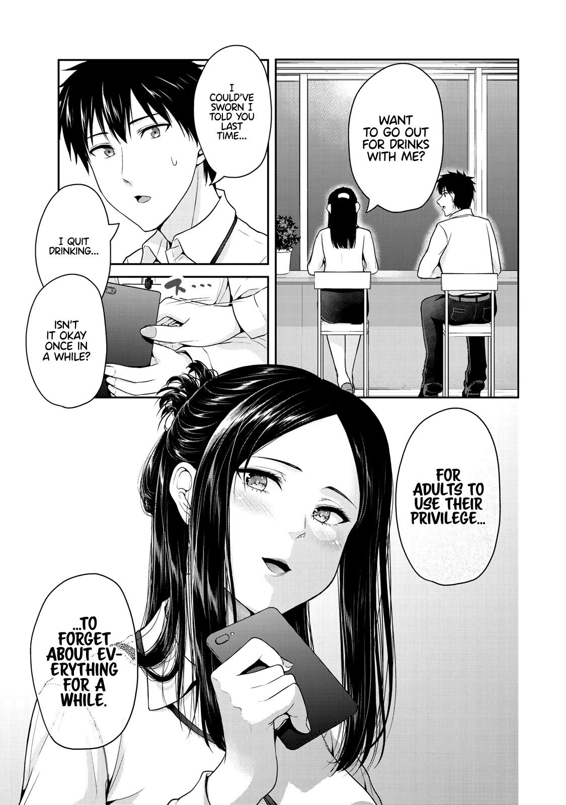 Fechippuru ~Our Innocent Love~ Chapter 51 page 10 - Chapter 51: An Adult’s Invitation