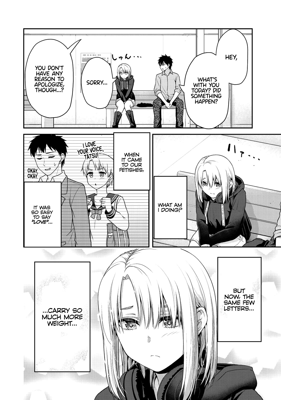 Fechippuru ~Our Innocent Love~ Chapter 56 page 9 - Chapter 56: Three Words, Eight Letters