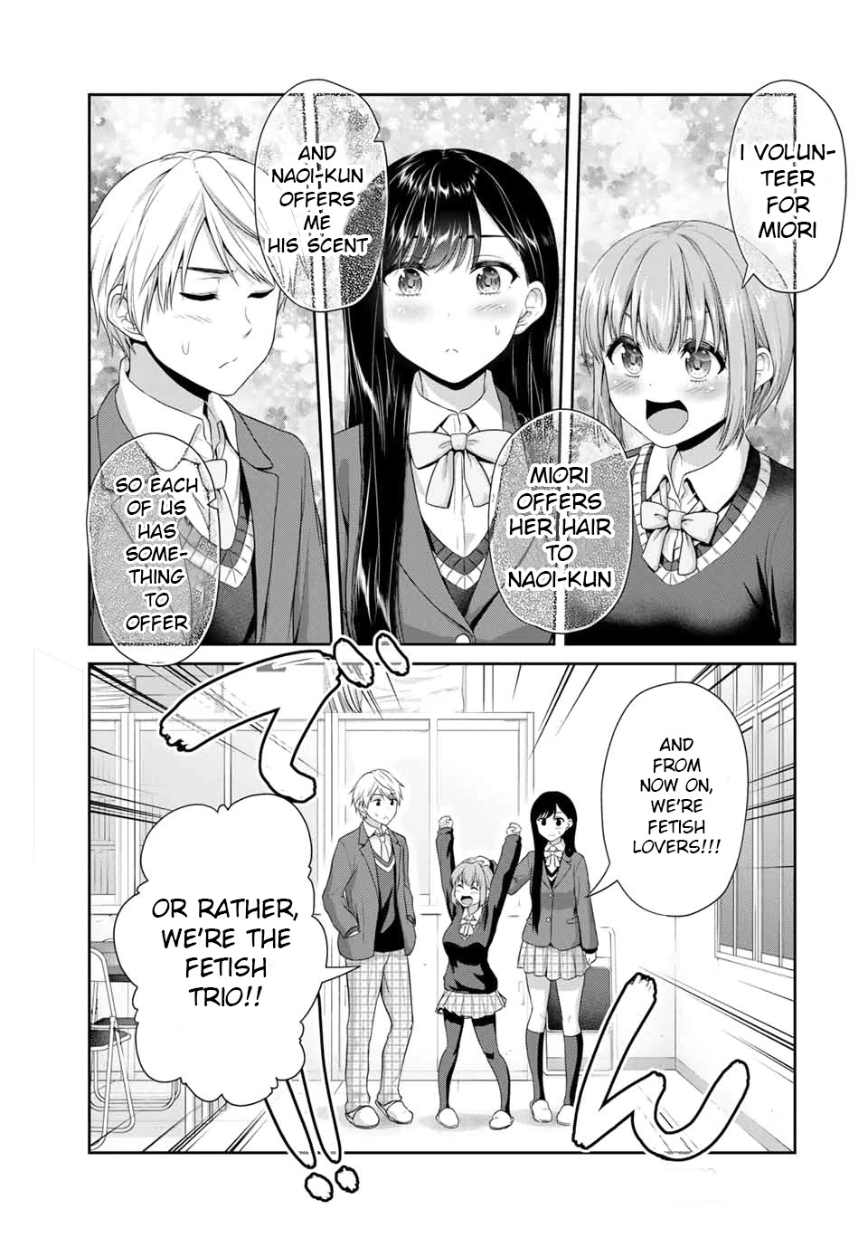 Fechippuru ~Our Innocent Love~ Chapter 74 page 13 - Chapter 74: The Fetishist Trio