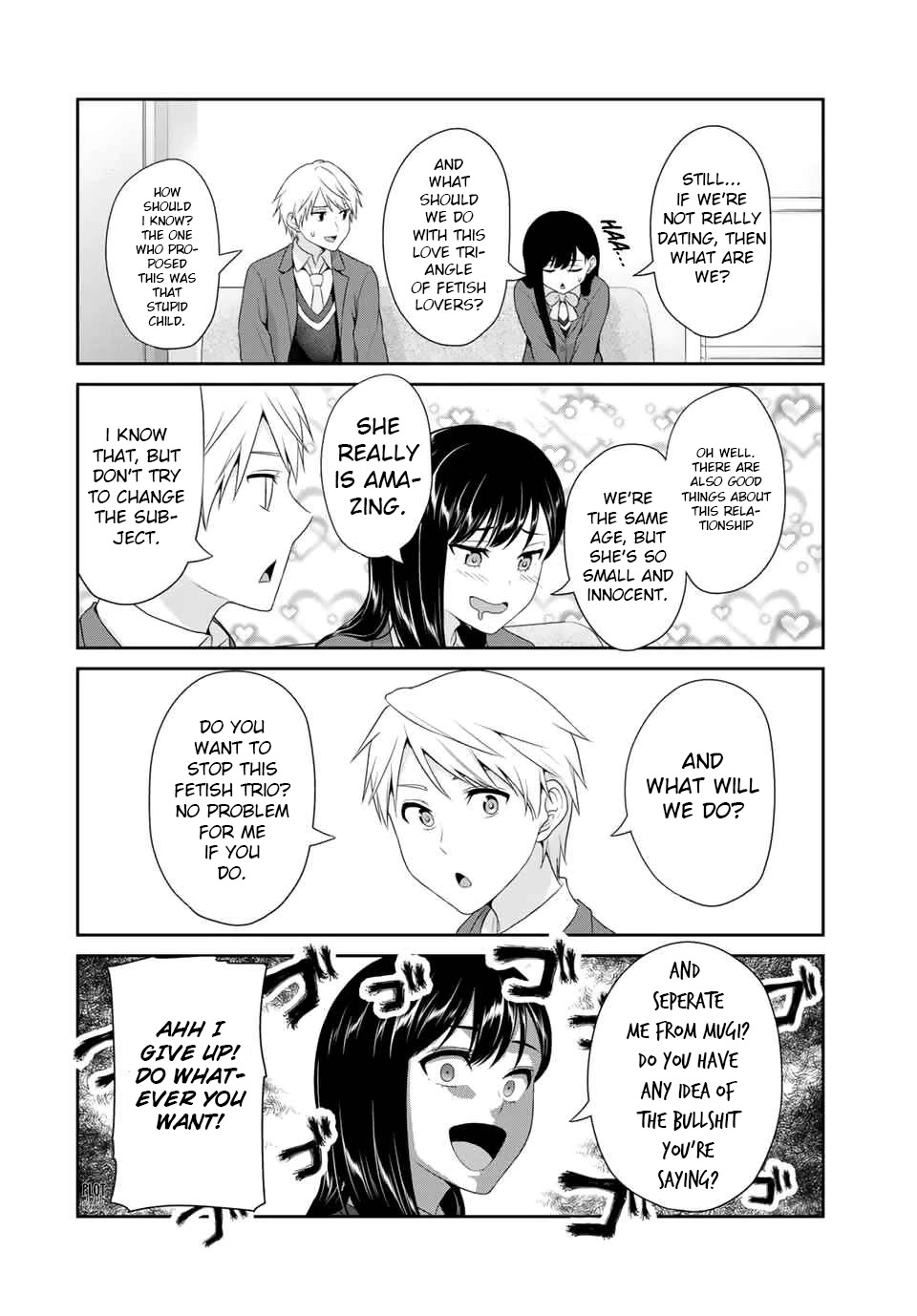 Fechippuru ~Our Innocent Love~ Chapter 75 page 5 - Chapter 75: The struggles of a love triangle