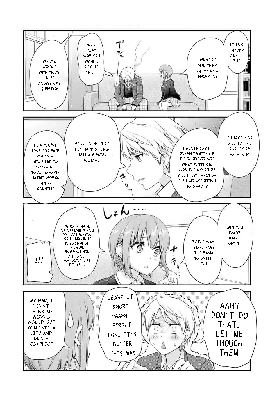 Fechippuru ~Our Innocent Love~ Chapter 76 page 10 - Chapter 76: A flustered heart by mixed feelings