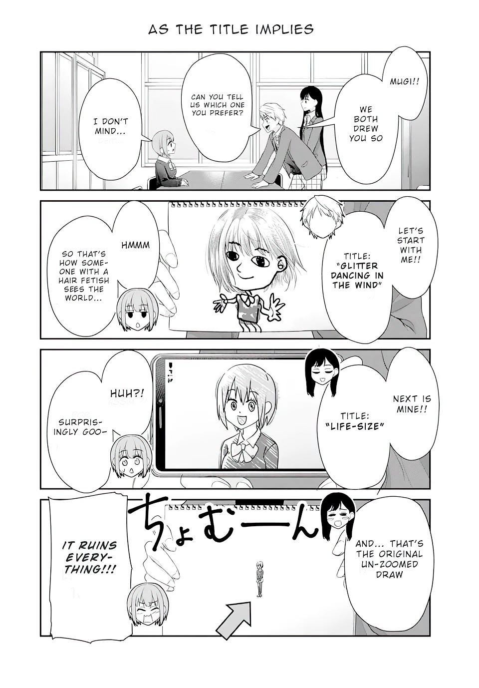 Fechippuru ~Our Innocent Love~ Chapter 86 page 5 - Chapter 86: Let's aim to be a Mugi-Master!!