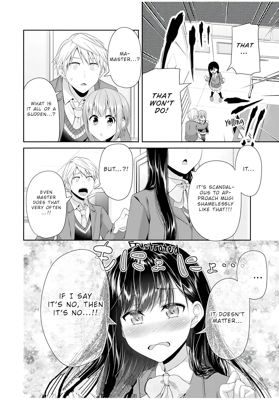 Fechippuru ~Our Innocent Love~ Chapter 86 page 9 - Chapter 86: Let's aim to be a Mugi-Master!!