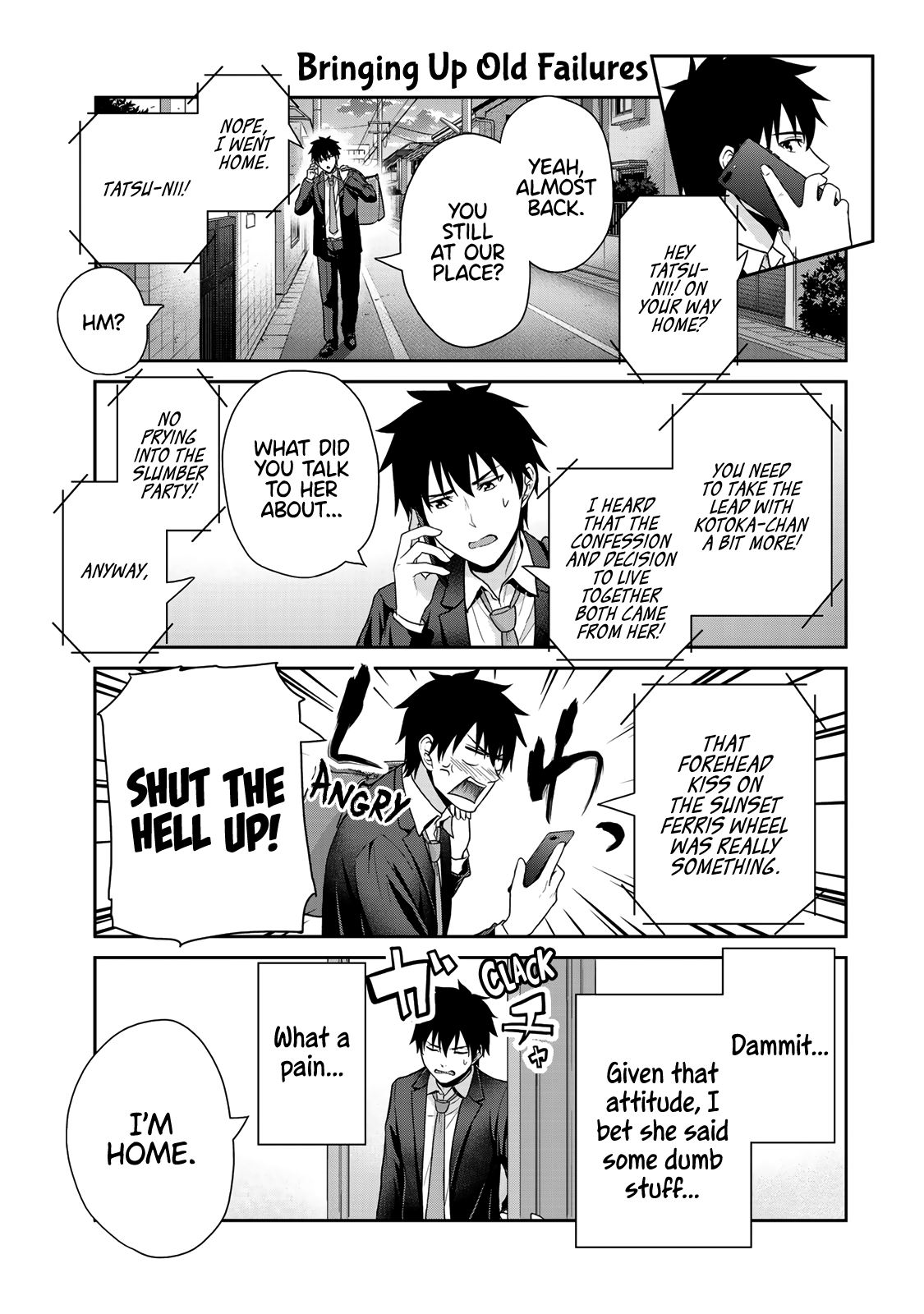 Fechippuru ~Our Innocent Love~ Chapter 9 page 12 - Chapter 9: Thinking of Bro's Legs