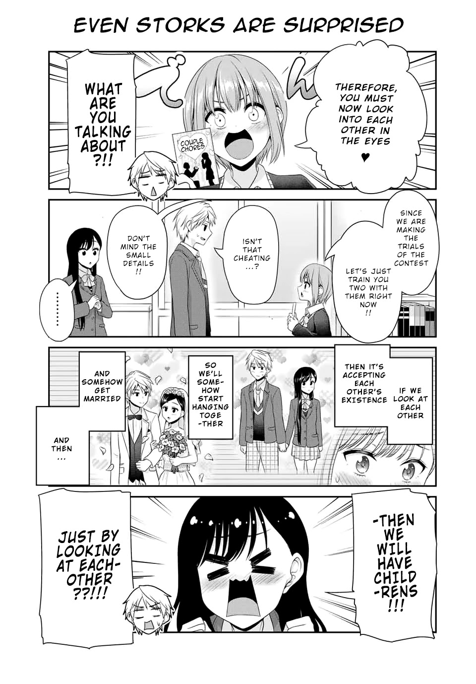 Fechippuru ~Our Innocent Love~ Chapter 90 page 4 - Chapter 90: Training with Mugi-Sensei's lovers!