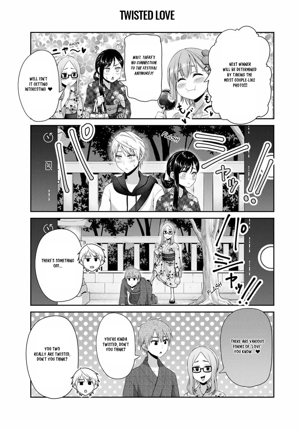 Fechippuru ~Our Innocent Love~ Chapter 99 page 6 - Chapter 99: Competition for the title of Amusement Master