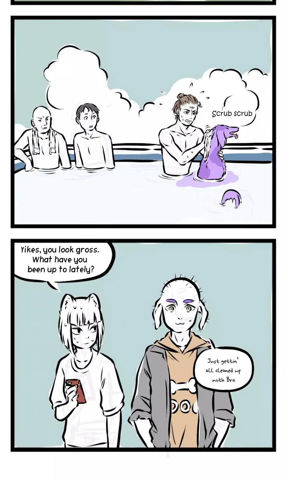 Fei Ren Zai Chapter 105 page 3 - Chapter 105: And I had become purple, I had lost all my hair.