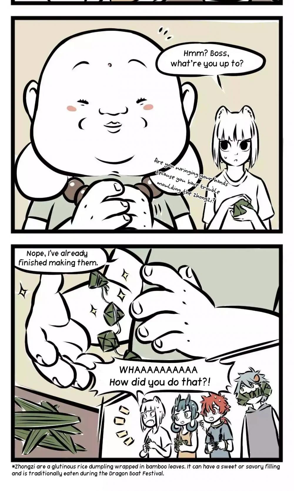 Fei Ren Zai Chapter 112 page 3 - Chapter 112: It's time for Dragon Boat Festival, let's make some Zongzi!