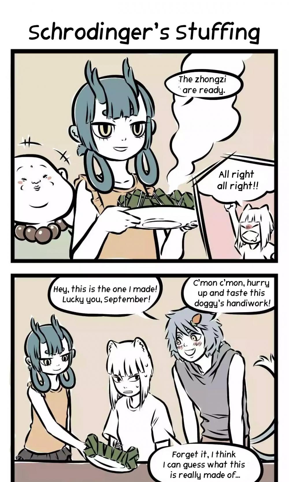 Fei Ren Zai Chapter 112 page 4 - Chapter 112: It's time for Dragon Boat Festival, let's make some Zongzi!