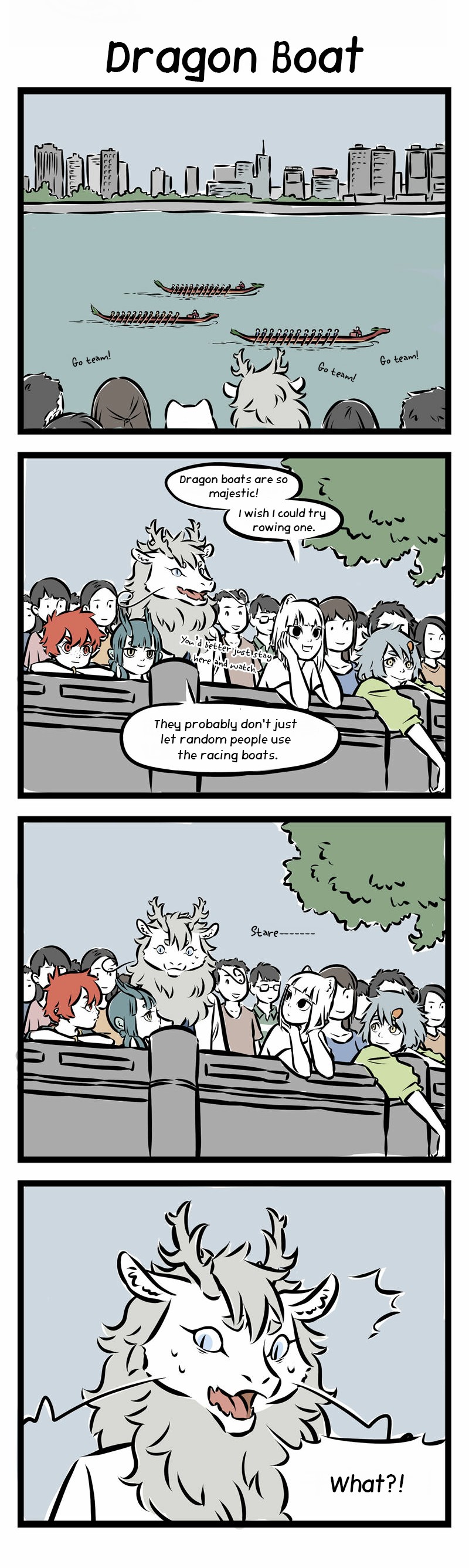 Fei Ren Zai Chapter 113 page 2 - Chapter 113: Let's row the Dragon Boat!