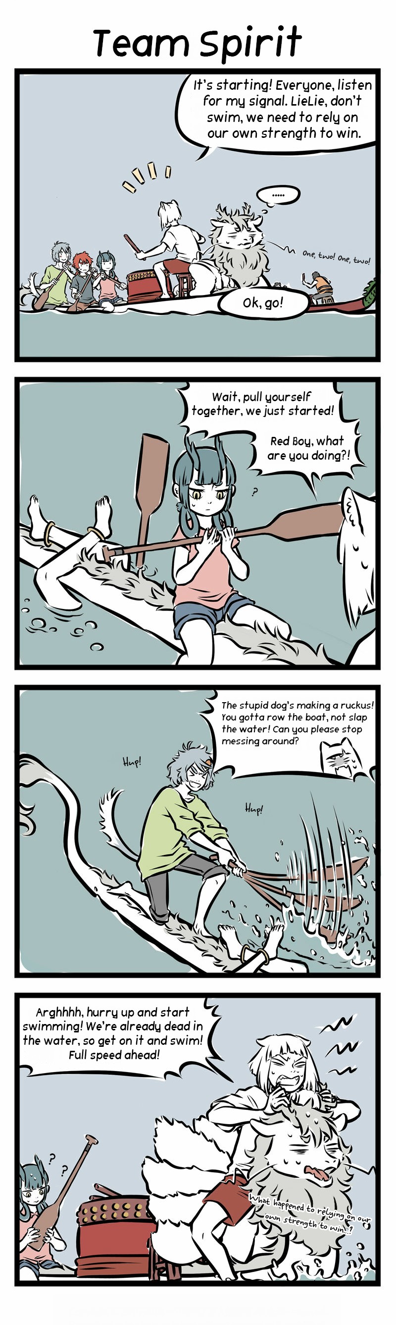 Fei Ren Zai Chapter 113 page 3 - Chapter 113: Let's row the Dragon Boat!