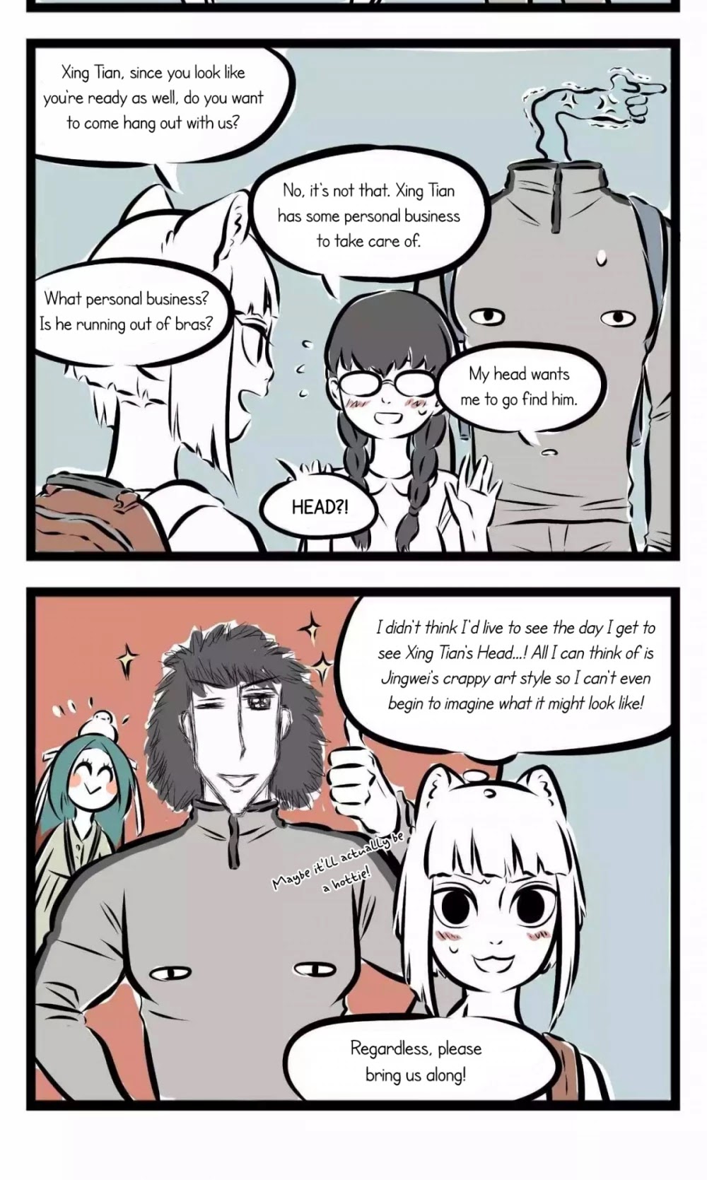 Fei Ren Zai Chapter 133 page 4 - Chapter 133: We Have No Choice but to Offer our Heads in Payment