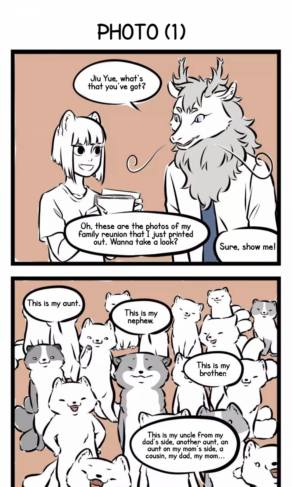 Fei Ren Zai Chapter 147 page 2 - Chapter 147: Letting Your Friends See Your Family Photos is Proof of your Growing Friendship